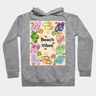 Beach Vibes - Flip Flops Hoodie